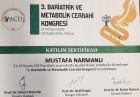 Op. Dr. Mustafa Narmanlı Genel Cerrahi sertifikası