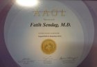 Prof. Dr. Fatih Şendağ Kadın Hastalıkları ve Doğum sertifikası