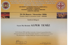 Dr. Dt. Alper Temiz Diş Hekimi sertifikası
