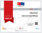 Dyt. Dilay Dizdar Diyetisyen sertifikası