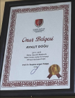Dyt. Aykut Doğu Diyetisyen sertifikası
