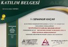Dyt. Senanur Kaçar Diyetisyen sertifikası