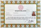 Uzm. Psk. Dan. Güneş Derinalp Psikolojik Danışman sertifikası