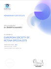 Op. Dr. Zekeriya Kahveci Göz Hastalıkları sertifikası