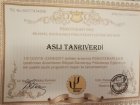 Psk. Aslı Tanrıverdi Psikoloji sertifikası