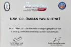 Uzm. Dr. Ümran Göksoy Dermatoloji sertifikası