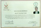 Dr. Öğr. Üyesi Yunus Keser Yılmaz Geleneksel ve Tamamlayıcı Tıp sertifikası