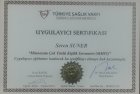 Uzm. Kl. Psk. Seren Suner Şengül Psikoloji sertifikası