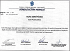 Psk. Sude Pusatlıoğlu Psikoloji sertifikası