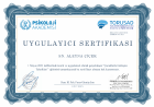 Uzm. Psk. Aleyna Çiçek Psikoloji sertifikası