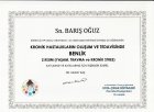 Dr. Barış Oğuz Geleneksel ve Tamamlayıcı Tıp sertifikası