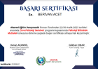 Psk. Dan. Berivan Acet Psikolojik Danışman sertifikası