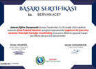 Psk. Dan. Berivan Acet Psikolojik Danışman sertifikası