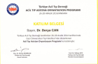 Uzm. Dr. Derya Can Geleneksel ve Tamamlayıcı Tıp sertifikası