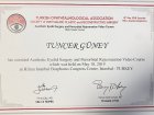 Op. Dr. Tuncer Güney Göz Hastalıkları sertifikası
