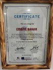 Fzt. Embiye Bahar Fizyoterapi sertifikası