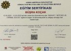 Dr. Dt. Büşra Koçak Diş Hekimi sertifikası