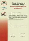 Uzm. Dr. Bilgehan Biçer Fiziksel Tıp ve Rehabilitasyon sertifikası