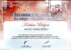 Dt. Hatice Yılmaz Diş Hekimi sertifikası