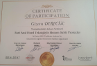 Dt. Gizem Derecik Diş Hekimi sertifikası