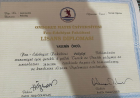 Uzm. Kl. Psk. Yasemin Oğuz Klinik Psikolog sertifikası