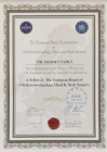 Prof. Dr. Haşmet Yazıcı Kulak Burun Boğaz hastalıkları - KBB sertifikası