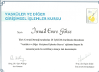 Op. Dr. İsmail Emre Gökce Genel Cerrahi sertifikası