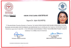 Dr. Ayla Aslantaş Pratisyen Hekimlik sertifikası