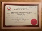 Op. Dr. Ahmet Arif Ağlar Kalp Damar Cerrahisi sertifikası