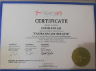 Psk. Fatmanur Çal Psikoloji sertifikası