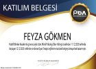 Psk. Feyza Gökmen Psikoloji sertifikası