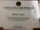 Psk. Betül Güneş Psikoloji sertifikası