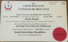 Op. Dr. Gözde Pamuk Kulak Burun Boğaz hastalıkları - KBB sertifikası