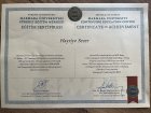 Psk. Hayriye Sezer Psikoloji sertifikası