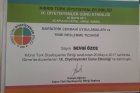 Dyt. Sevgi Özce Diyetisyen sertifikası
