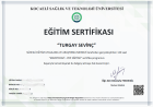 Dr. Turgay Sevinç Geleneksel ve Tamamlayıcı Tıp sertifikası
