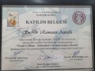 Op. Dr. Ramazan Acıroğlu Genel Cerrahi sertifikası
