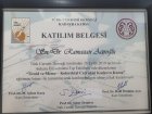 Op. Dr. Ramazan Acıroğlu Genel Cerrahi sertifikası
