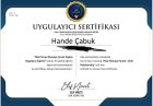 Klinik Psikolog Hande Erçin Psikoloji sertifikası