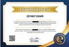 Psk. Zeynep Demir Psikoloji sertifikası