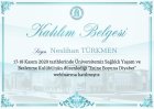 Dyt. Neslihan Türkmen Diyetisyen sertifikası