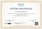 Psk. Kenan Porgalı Psikoloji sertifikası