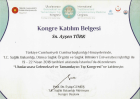 Uzm. Dr. Ayşen Türk Spor Hekimliği sertifikası