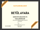 Dyt. Betül Gök Diyetisyen sertifikası
