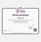 Psk. Faruk Tilci Psikoloji sertifikası