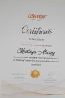 Dt. Mustafa Akçay Diş Hekimi sertifikası