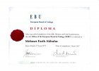 Prof. Dr. Mehmet Fatih Akbulut Üroloji sertifikası