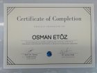 Dt. Osman Etöz Diş Hekimi sertifikası
