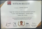 Dt. Semra Demir Diş Hekimi sertifikası