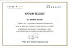 Uzm. Dt. Merve Aycan Diş Hekimi sertifikası